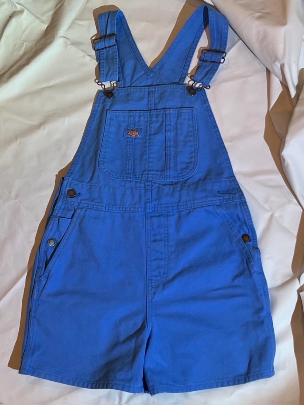 Dickies Bright Blue Short Overalls One-Piece